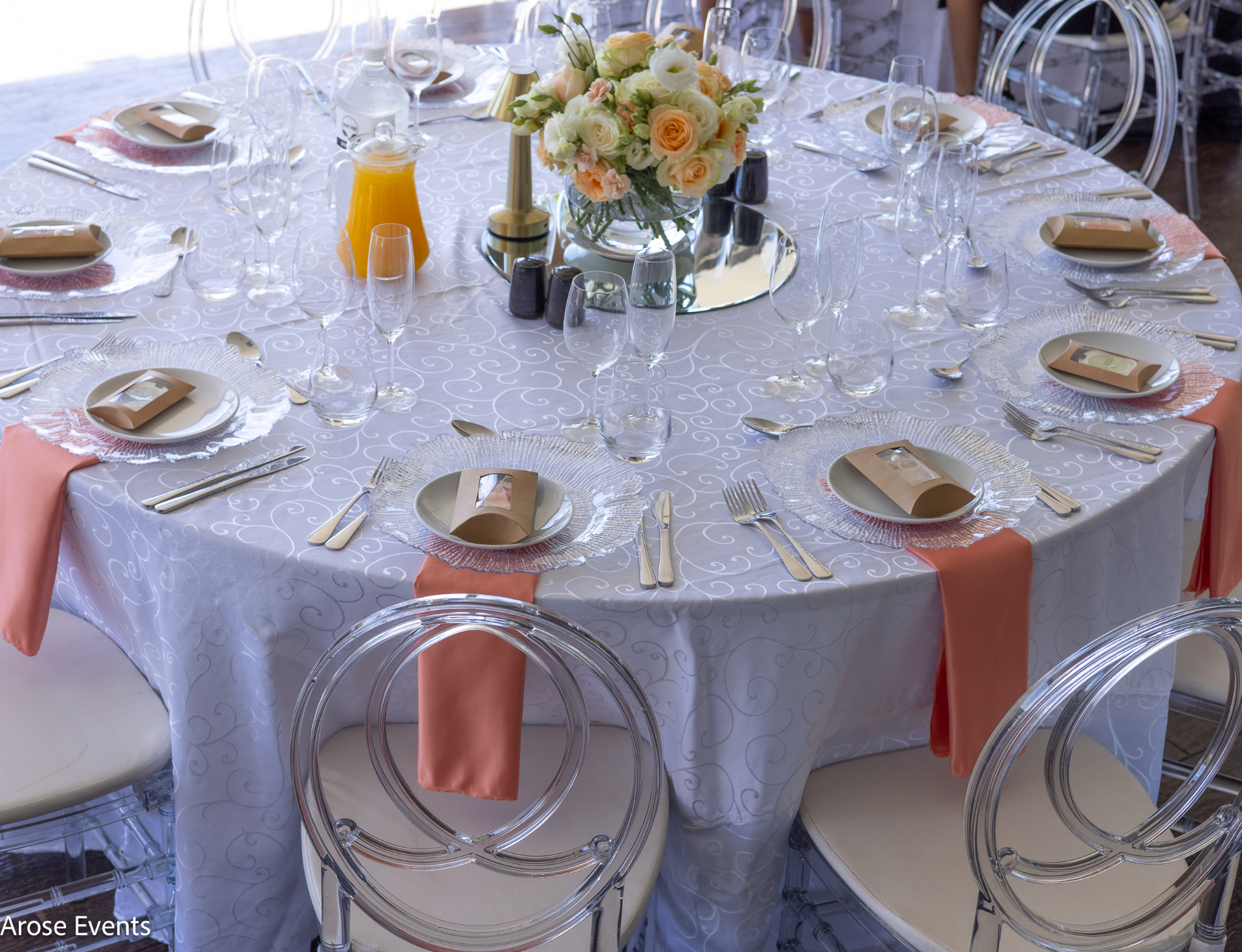 Weddings event styled by Arose Events