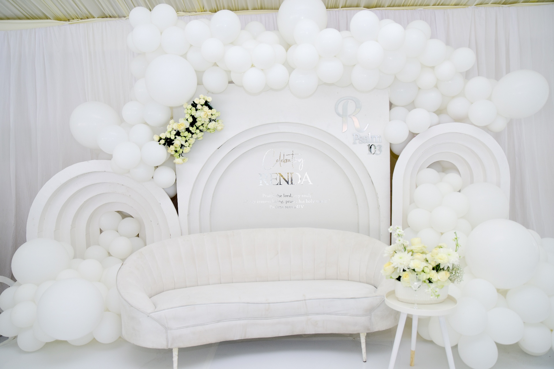 Weddings event styled by Arose Events
