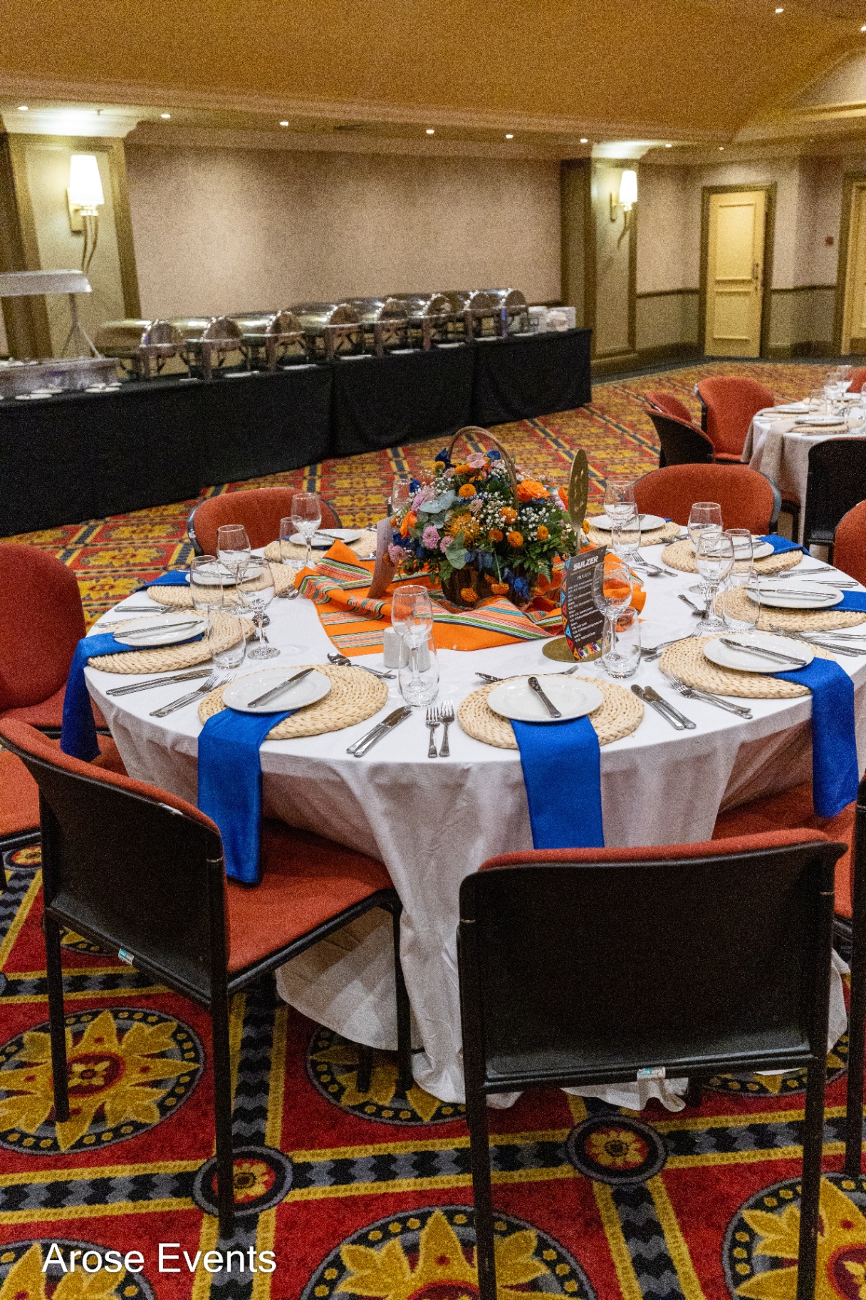 Corporate event styled by Arose Events
