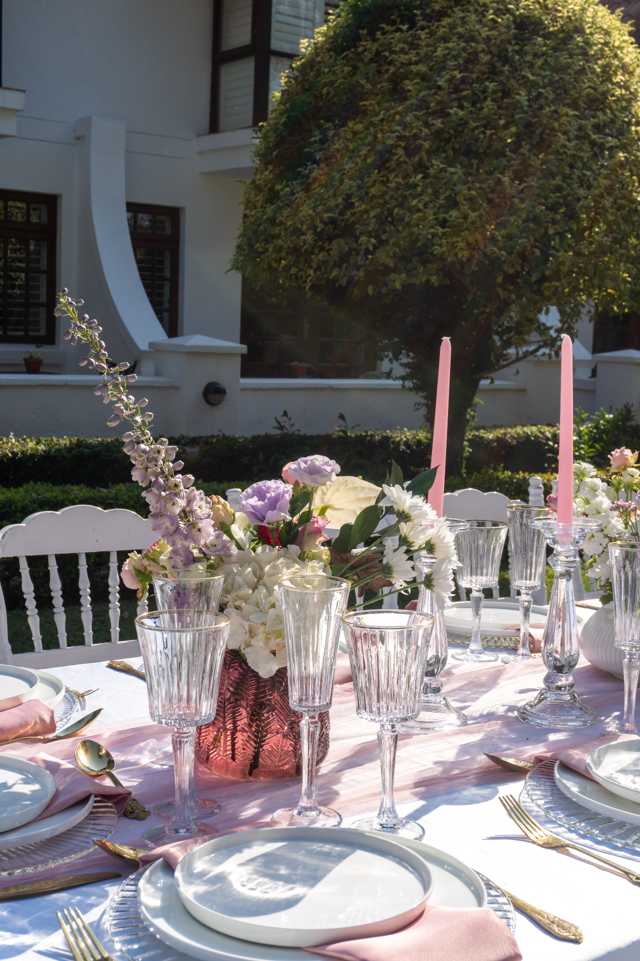 Graduations event styled by Arose Events