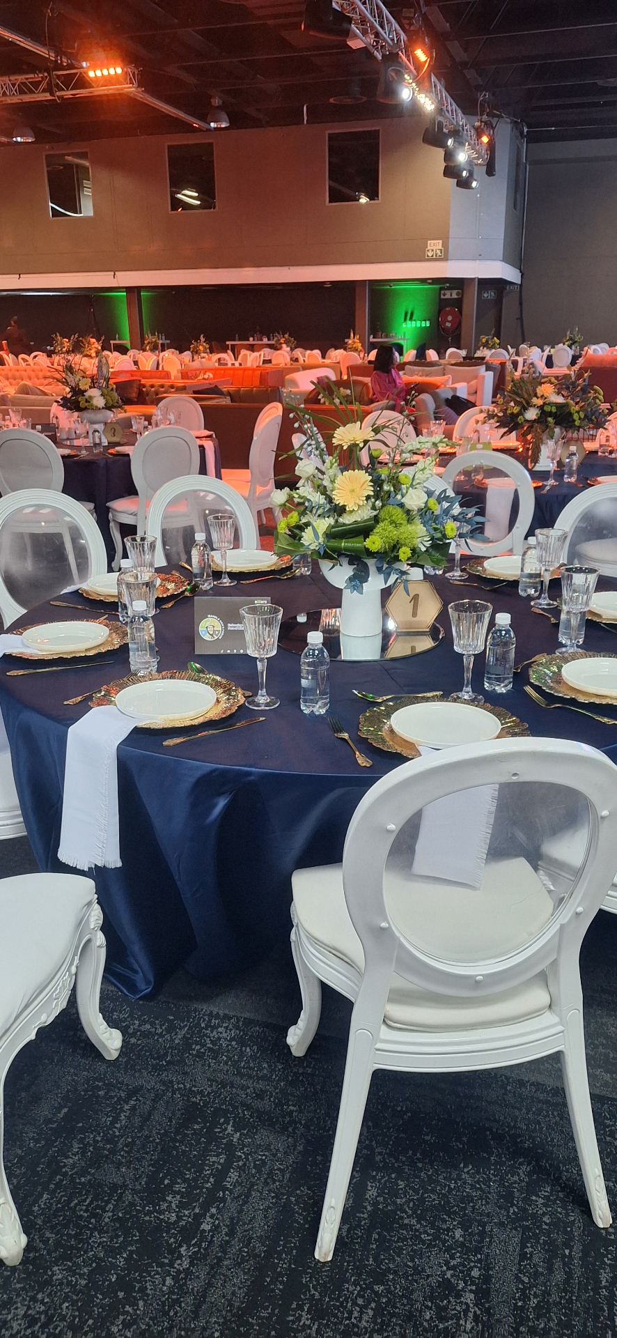Corporate event styled by Arose Events