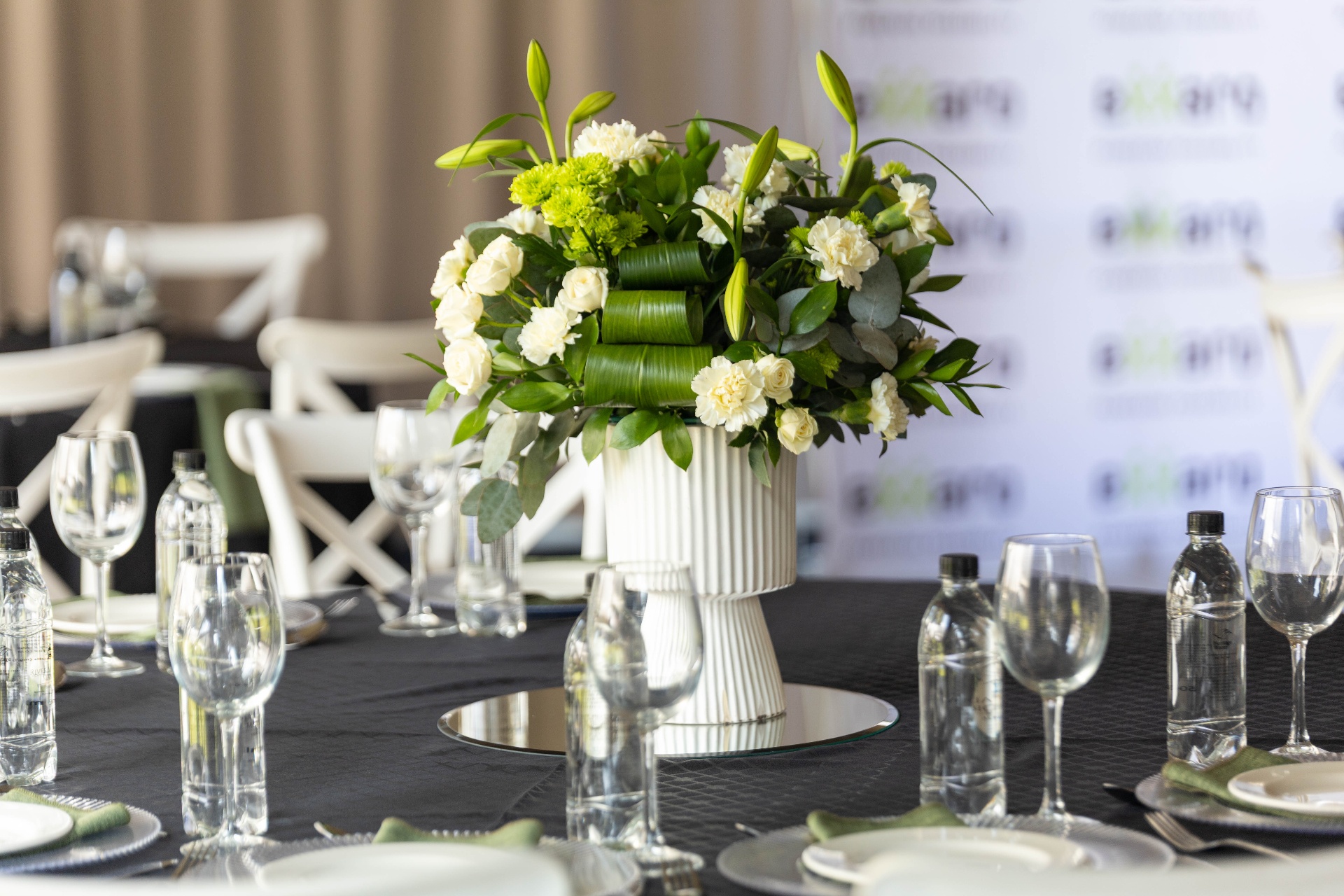 Flowers & Florals event styled by Arose Events