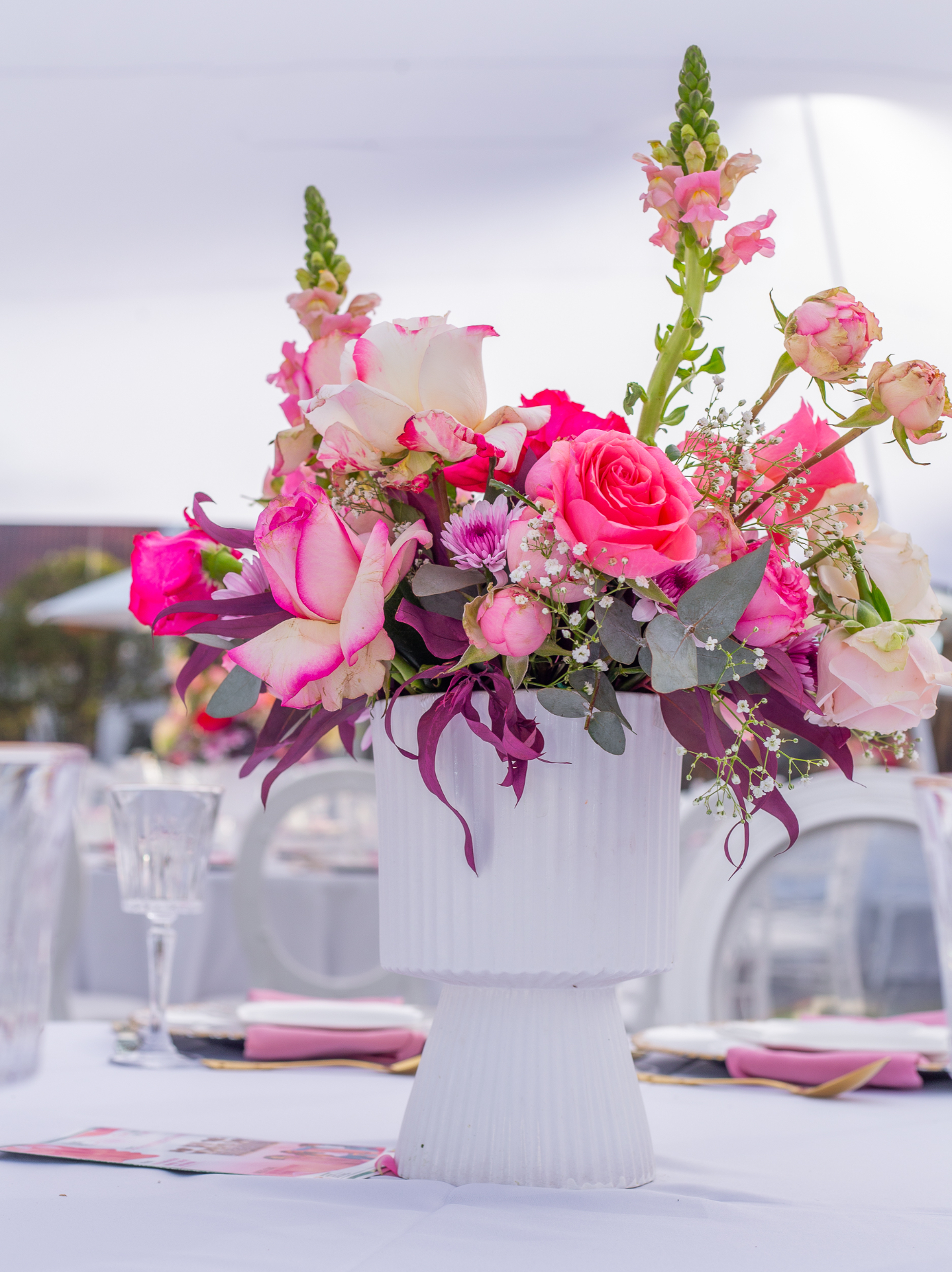 Flowers & Florals event styled by Arose Events