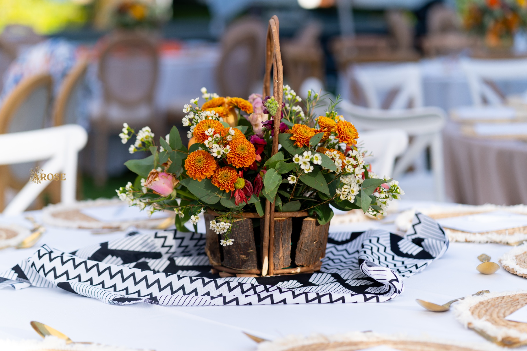Flowers & Florals event styled by Arose Events
